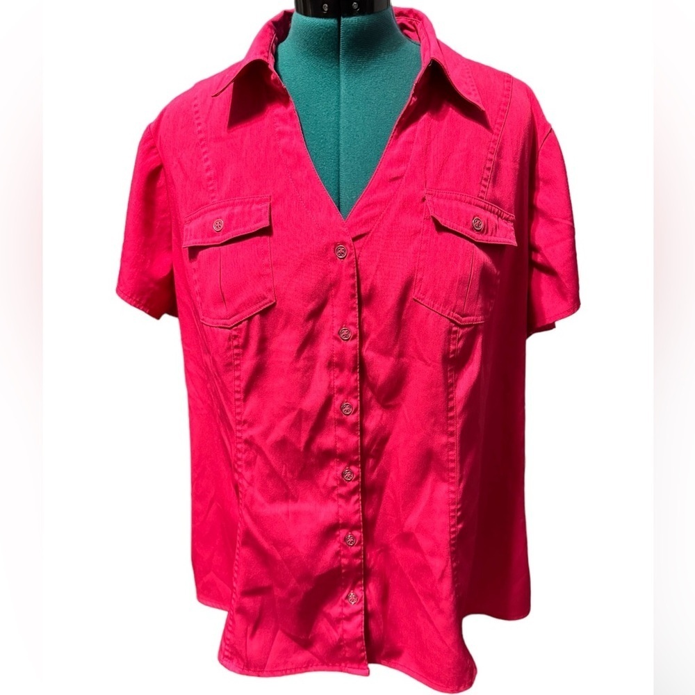 Sz 22/24 CATO pink blouse